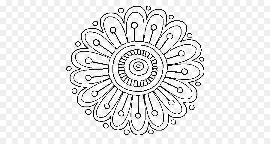 Mandala，Dibujo PNG