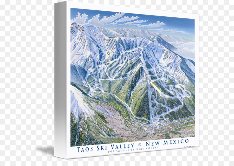 Taos Ski Valley，Mapa De Ruta De La PNG