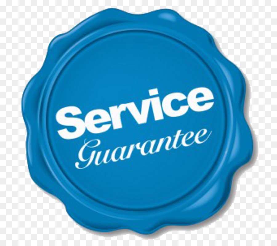 Sello De Garantía De Servicio，Azul PNG