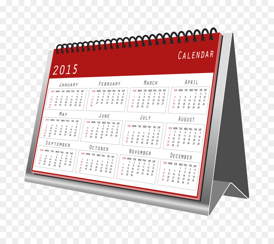 Calendario，Plantilla Web PNG