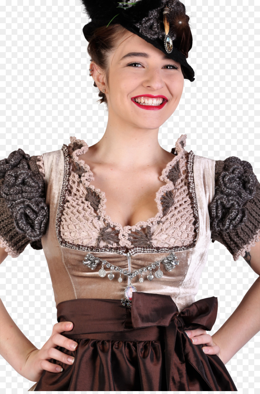 Disfraz，Modelo De Moda PNG