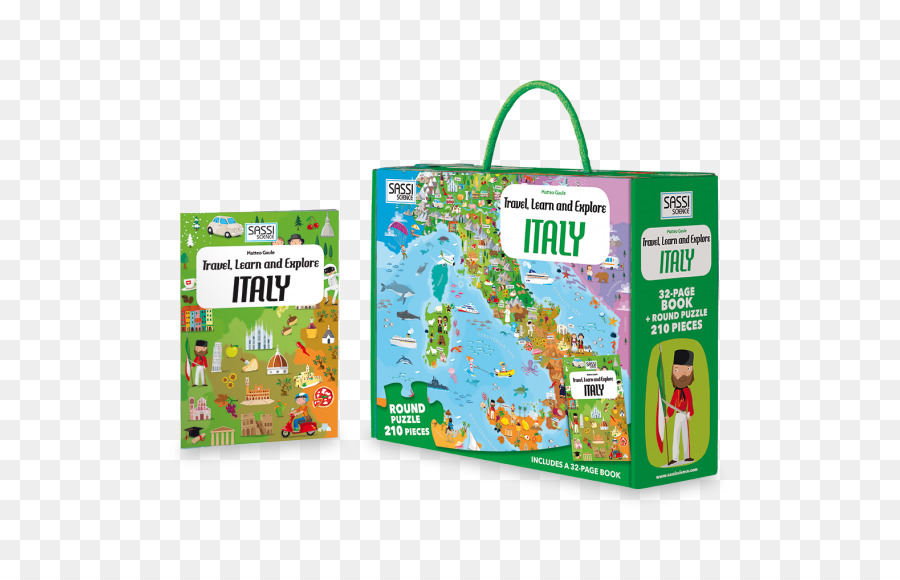 Italia Es Muy Conocida En El Explorador De Libro Puzzle，Rompecabezas PNG