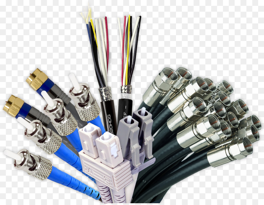 Los Cables De Red，Conector Eléctrico PNG