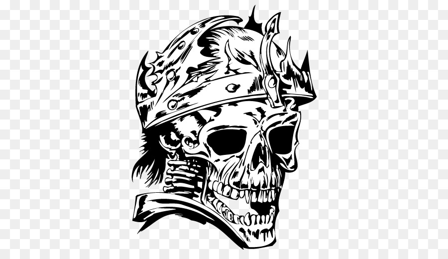 Calavera Con Corona，Esqueleto PNG