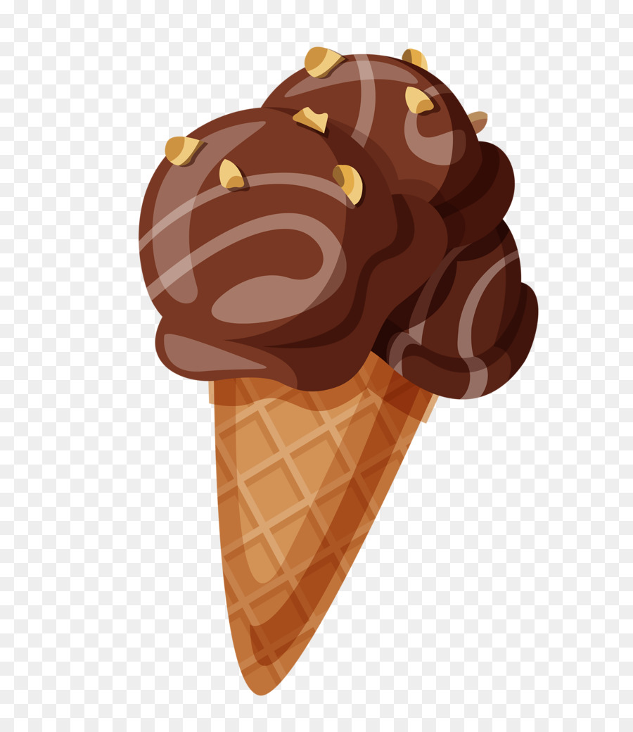 Cono De Helado，Postre PNG