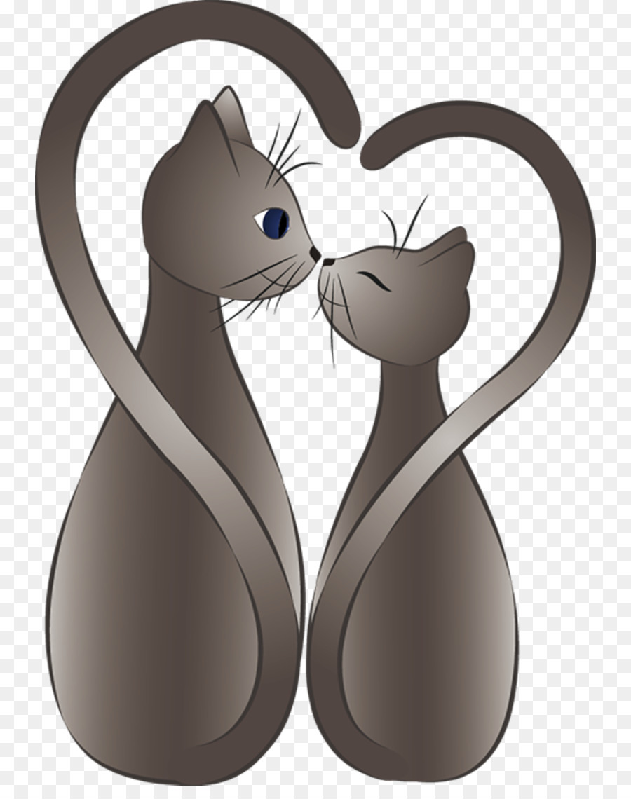 Dos Gatos，Corazón PNG