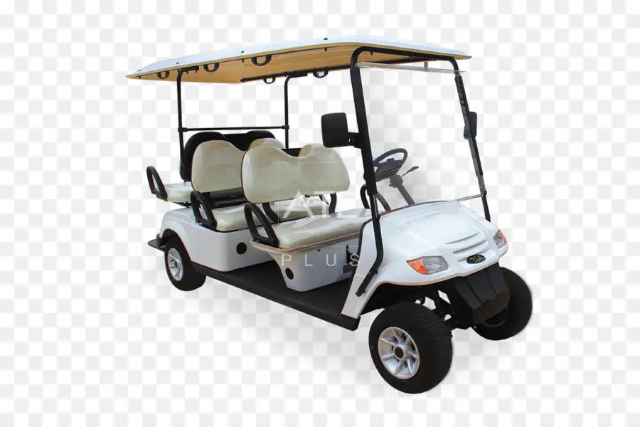 Carrito De Golf，Rojo PNG