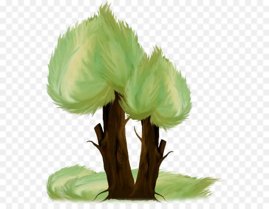 árboles De Dibujos Animados，Bosque PNG