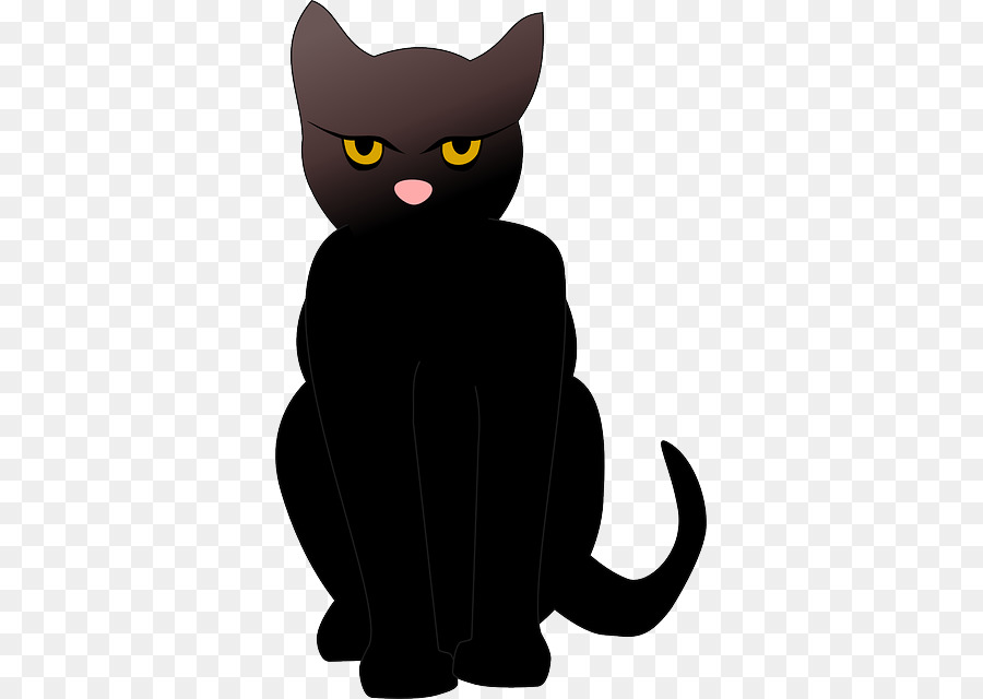 Gato Negro，Bombay Gato PNG