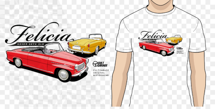 Camiseta，Coche PNG