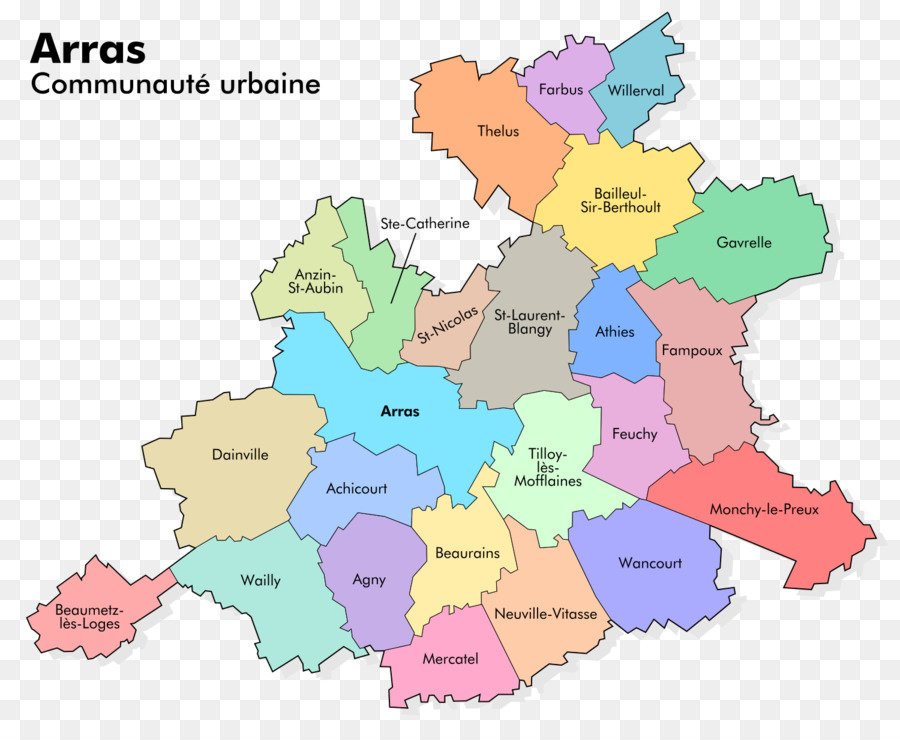 Mapa De Arrás，Comunidad Urbana PNG