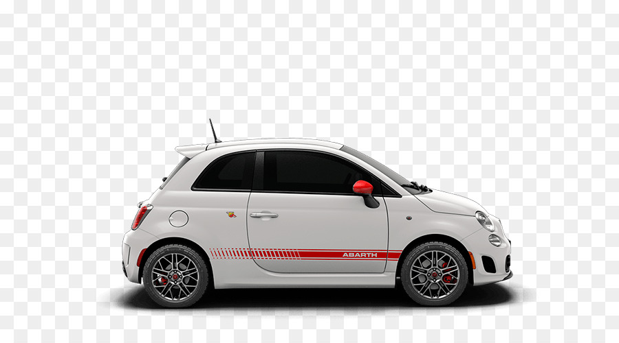 Fiat 500，Coche PNG