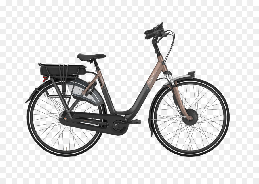 Bicicleta Eléctrica，La Gacela De Naranja C7 2018 PNG