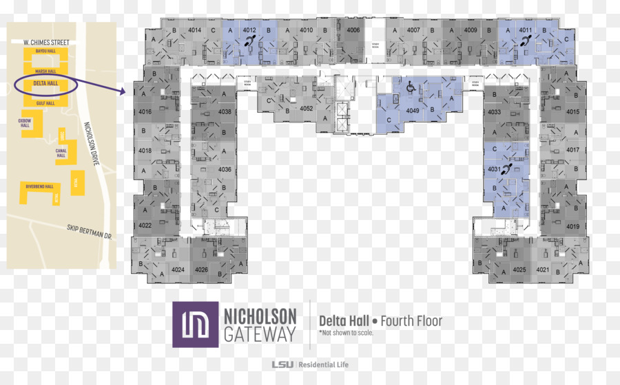 Plan De Piso，Nicholson Gateway Apartamentos PNG