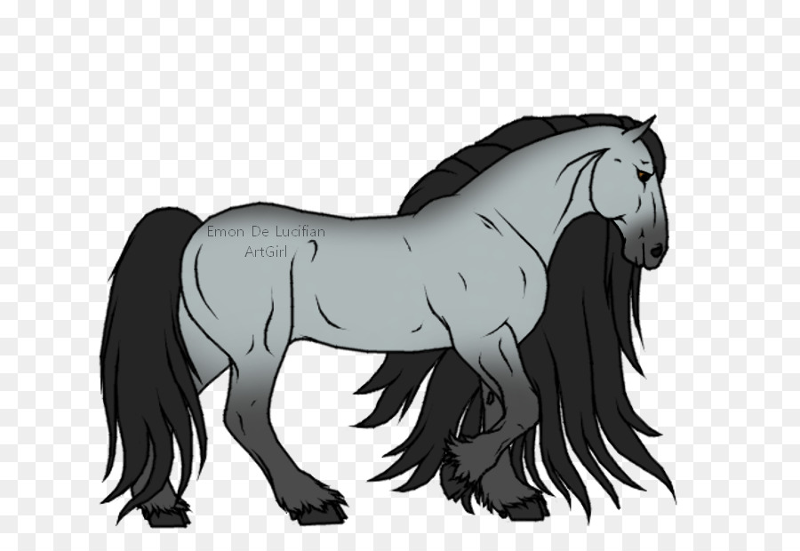 Caballo De Fantasía，Melena PNG