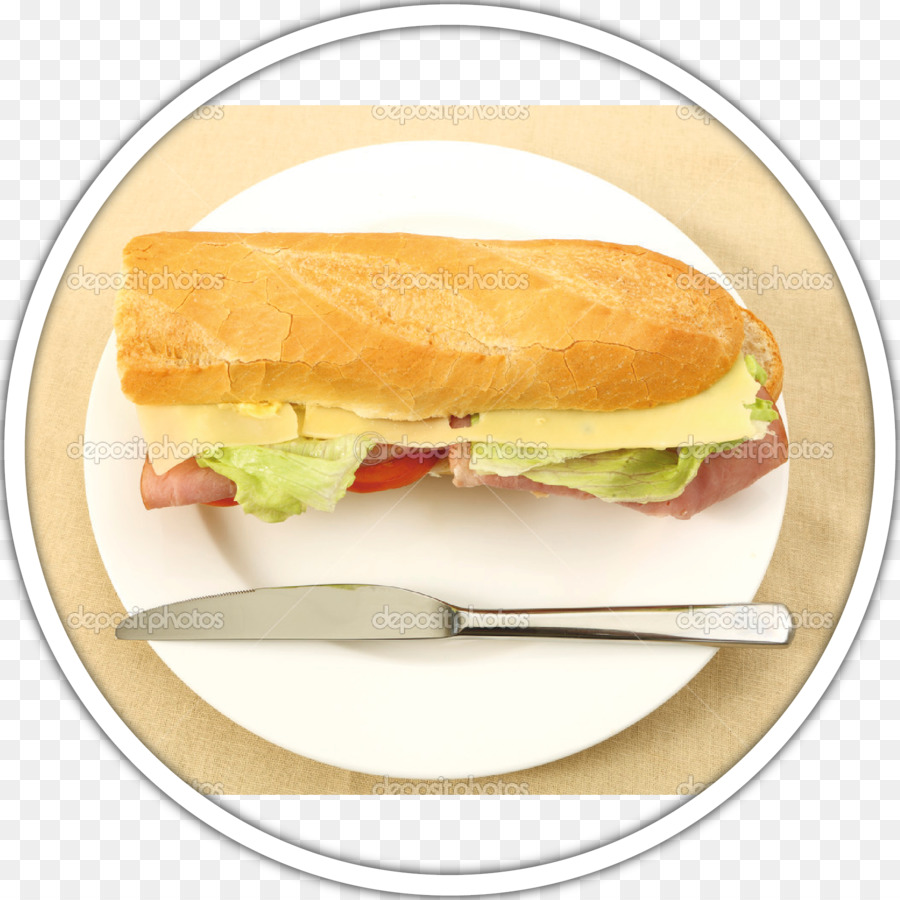 Sándwich De Jamón Y Queso，Sándwich De Desayuno PNG