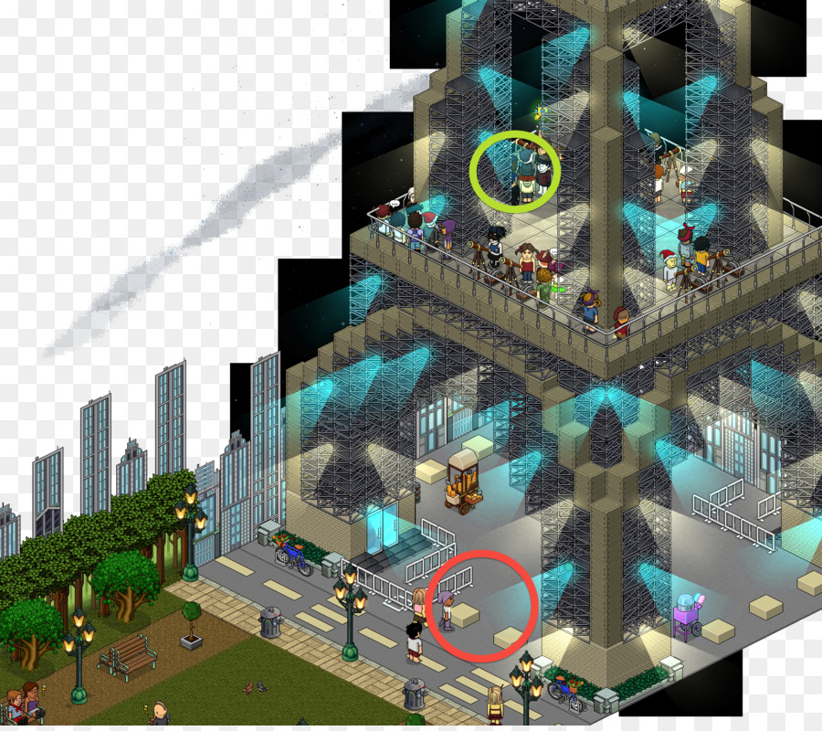 Eiffel，Habbo PNG