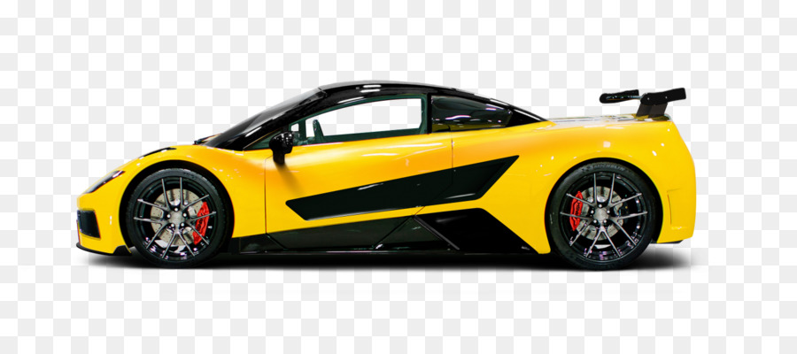 Coche Deportivo Amarillo，Automóvil PNG