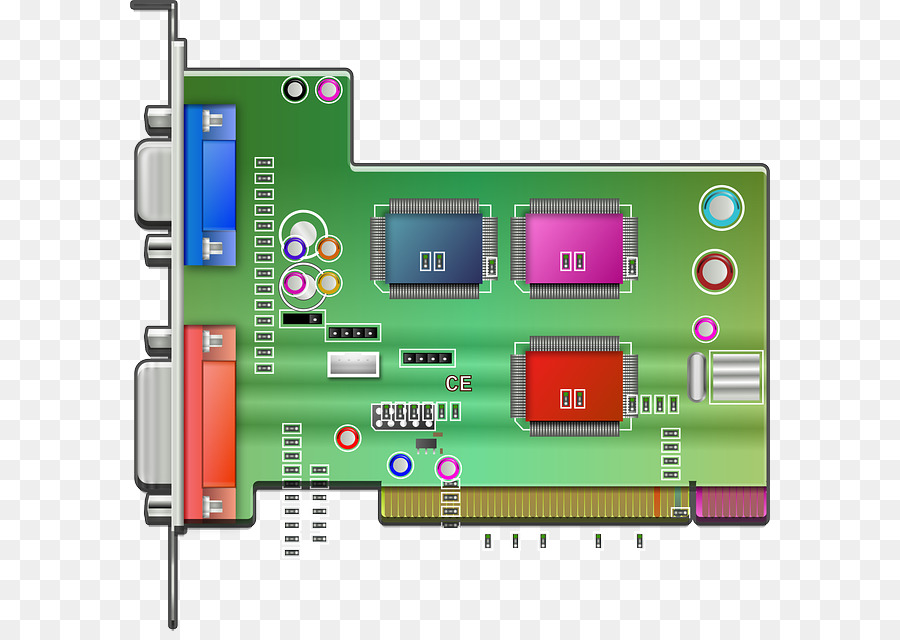 Circuito Electrónico，Placa De Circuito Impreso PNG