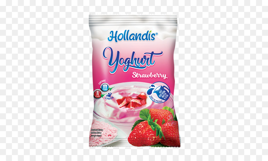 Fresa，Yogur PNG