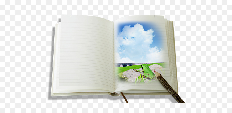 Libro Abierto，Cielo PNG