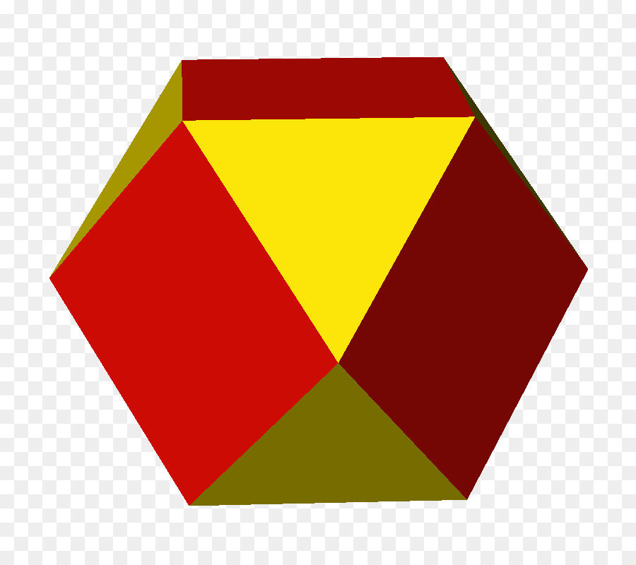 Cuboctahedron，Poliedro PNG