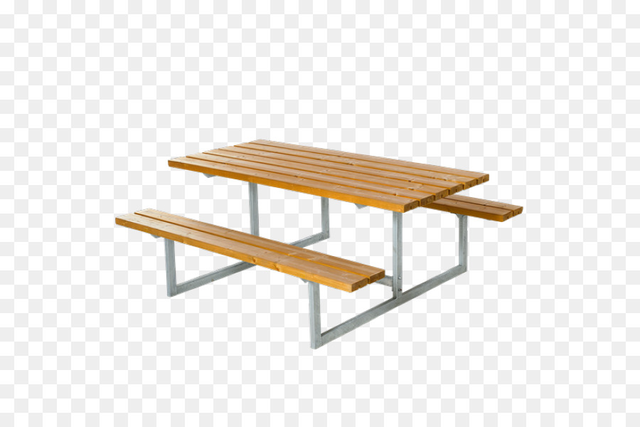 Mesa De Picnic，De Madera PNG