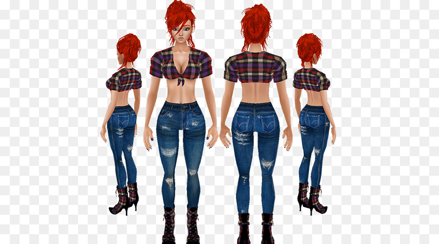 Tartán，Jeans PNG