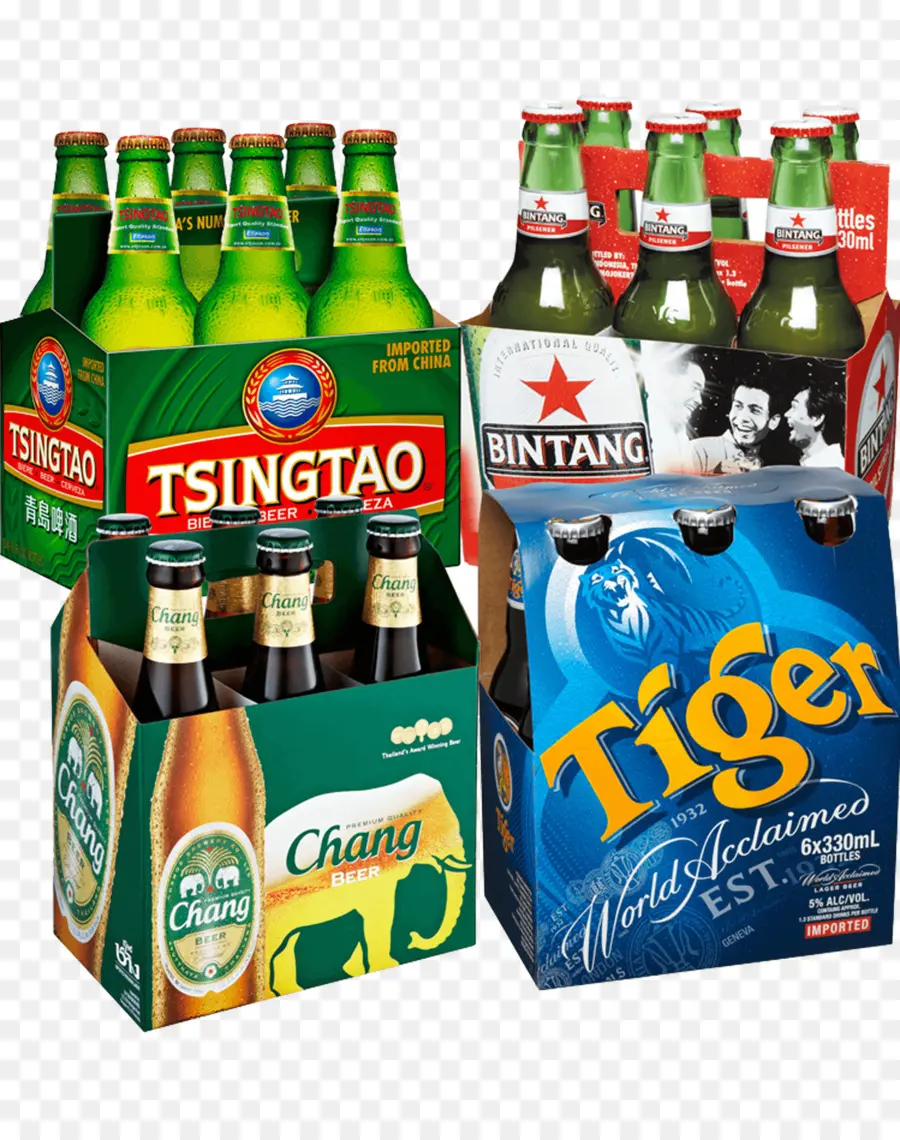 Paquetes De Cerveza，Paquete De Seis PNG