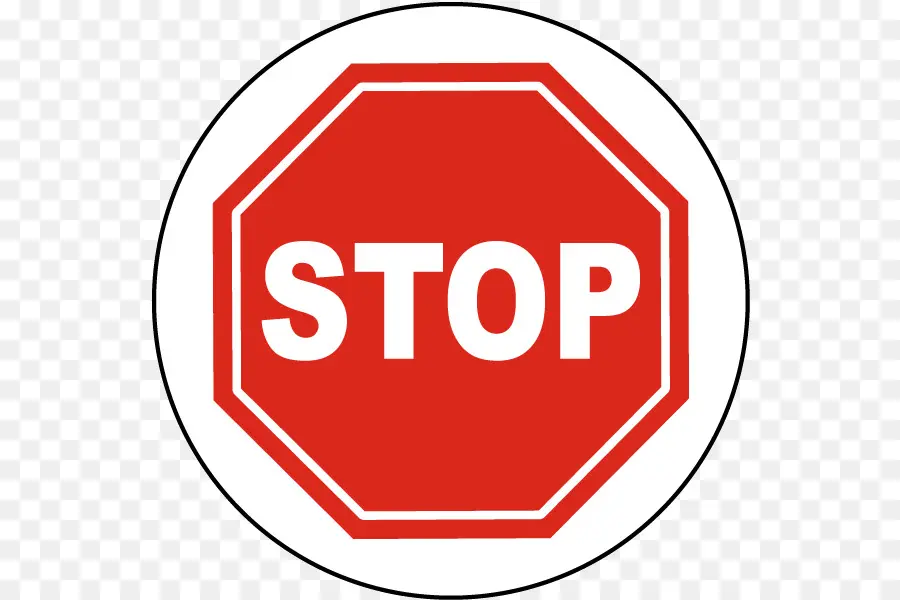 Señal De Stop，Advertencia PNG