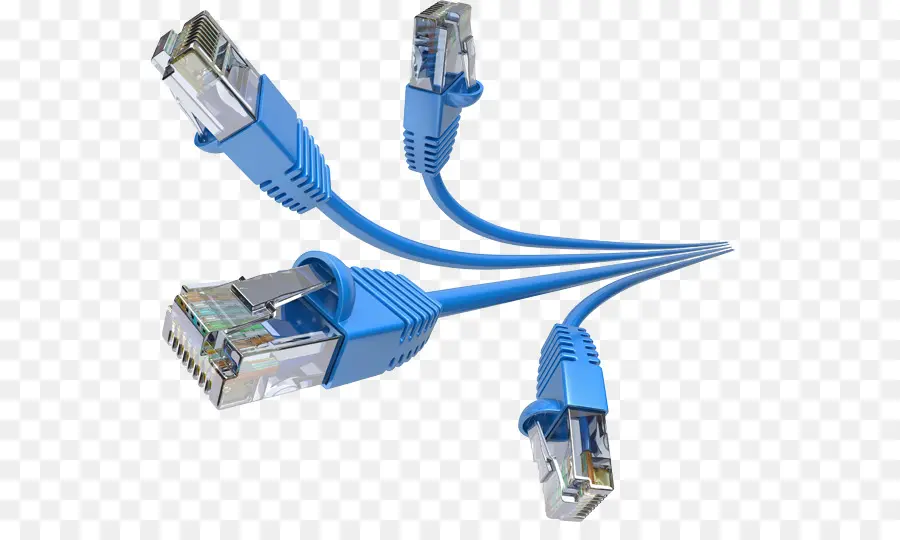 Cables Ethernet，Red PNG