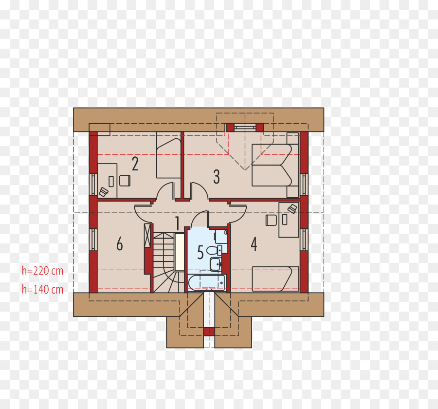 Plan De Piso，Casa PNG