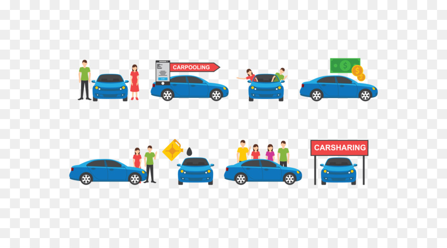 Coche，Carpool PNG