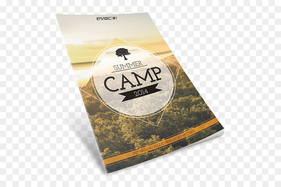 Folleto，Campamento De Verano PNG