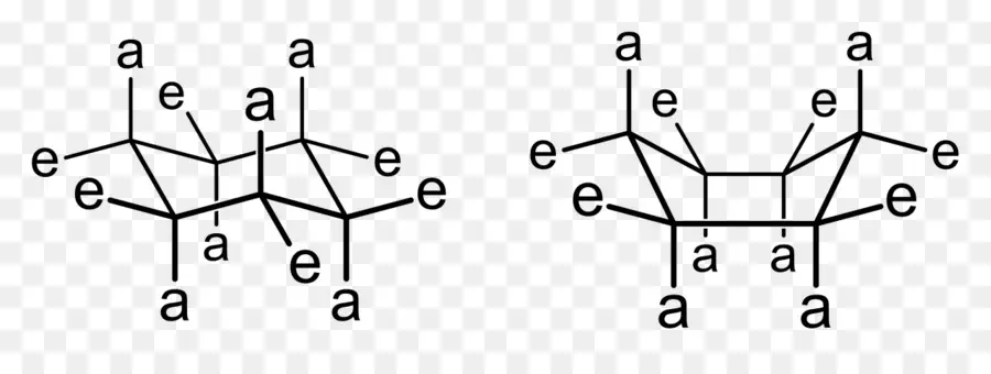 Ciclohexano，Ciclohexano En Conformación PNG