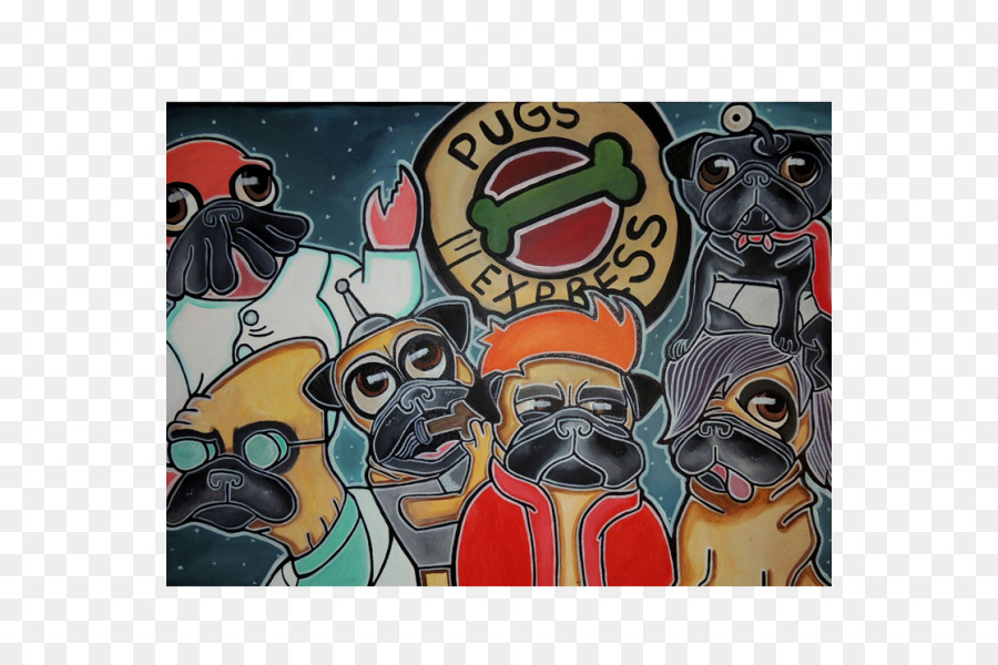 Pug，Obra De Arte PNG