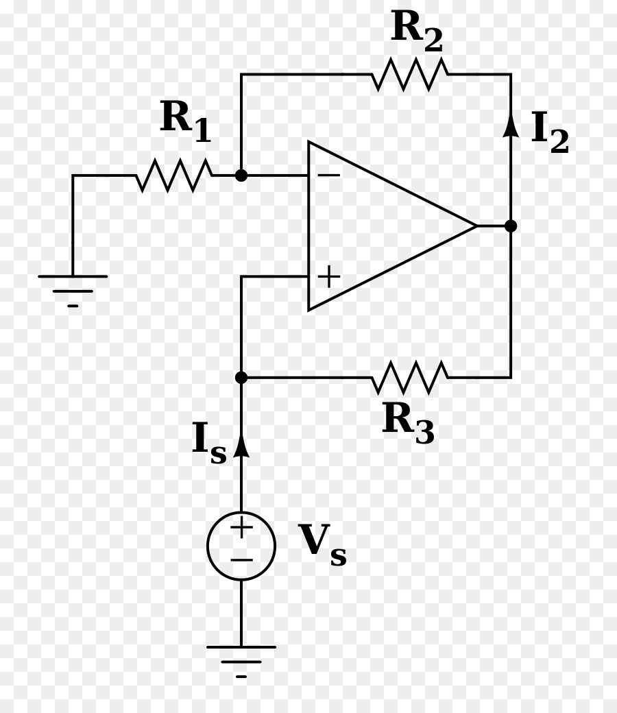 Circuito Amplificador Operacional，Resistor PNG