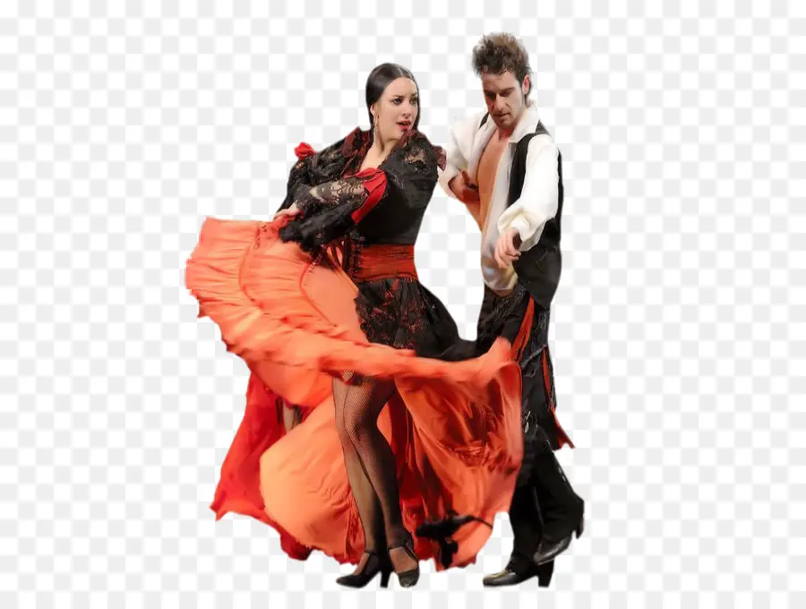 Bailarines De Flamenco，Actuación PNG