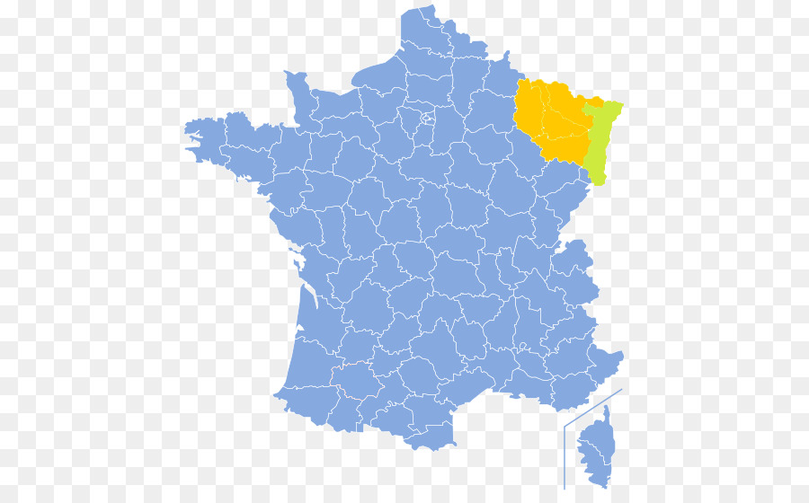 Mapa De Francia，País PNG