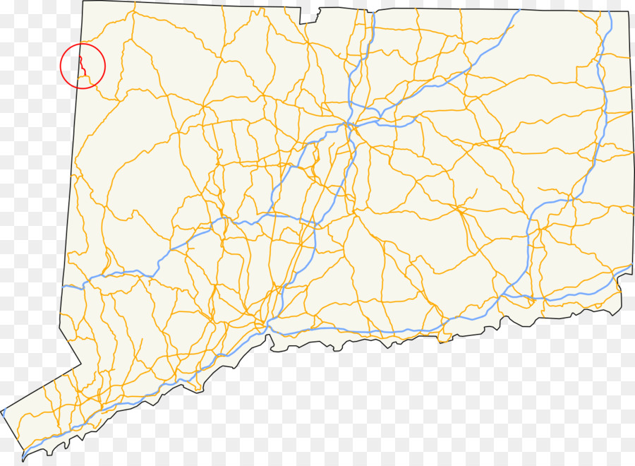 Connecticut Ruta 361，Mapa PNG