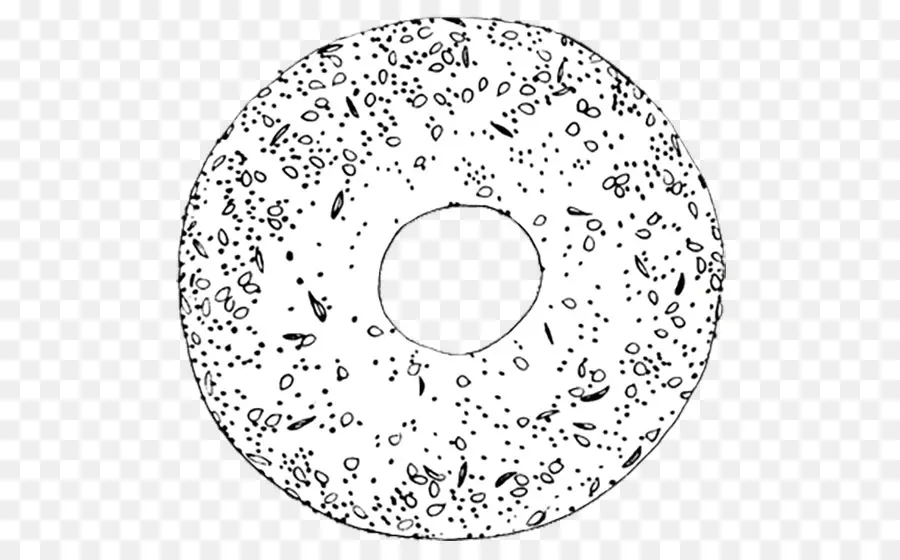 Bagel，La Comida PNG