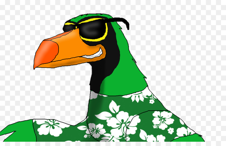 Pato，Verde PNG