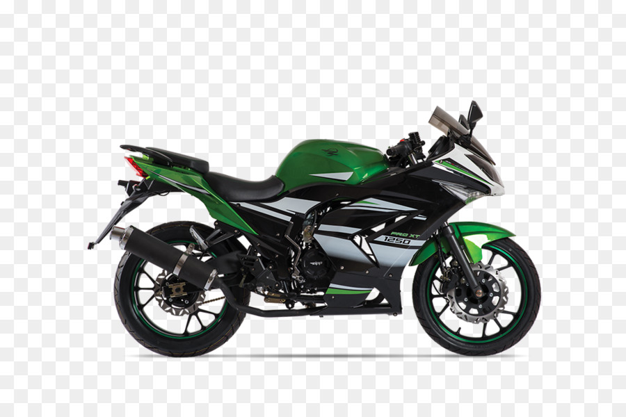 Motocicleta Verde，Bicicleta PNG