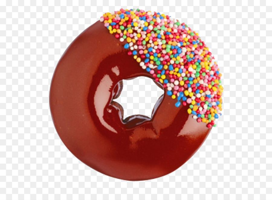 Donut De Chocolate，Postre PNG