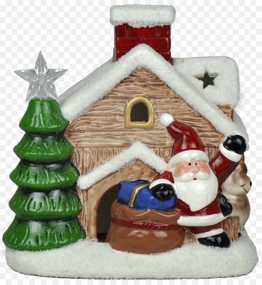 Adorno De Navidad，Casa De Pan De Jengibre PNG