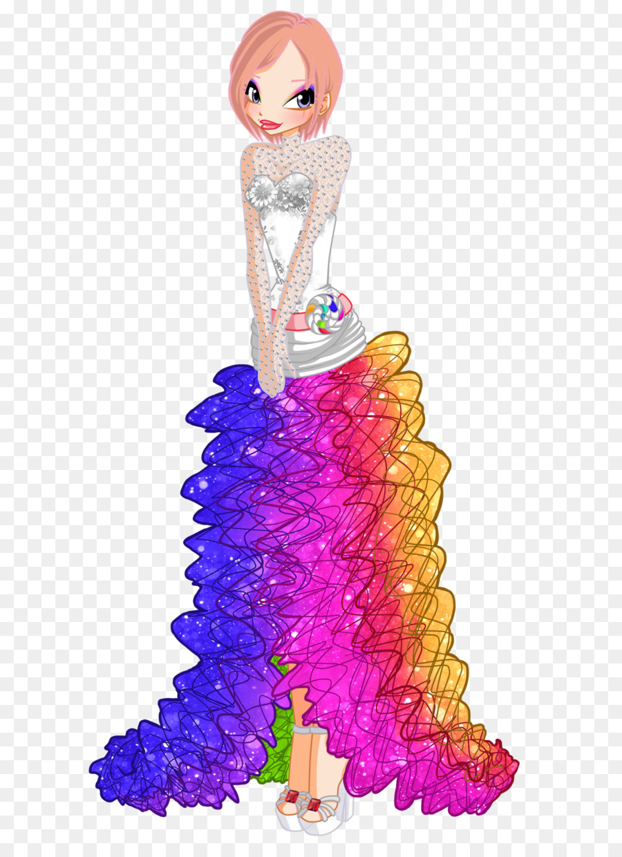 Barbie，Ilustración De Moda PNG