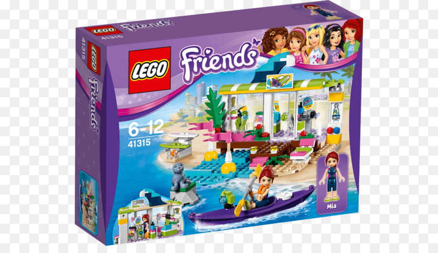 Lego Friends，Lego 41315 Amigos Heartlake Tienda De Surf PNG