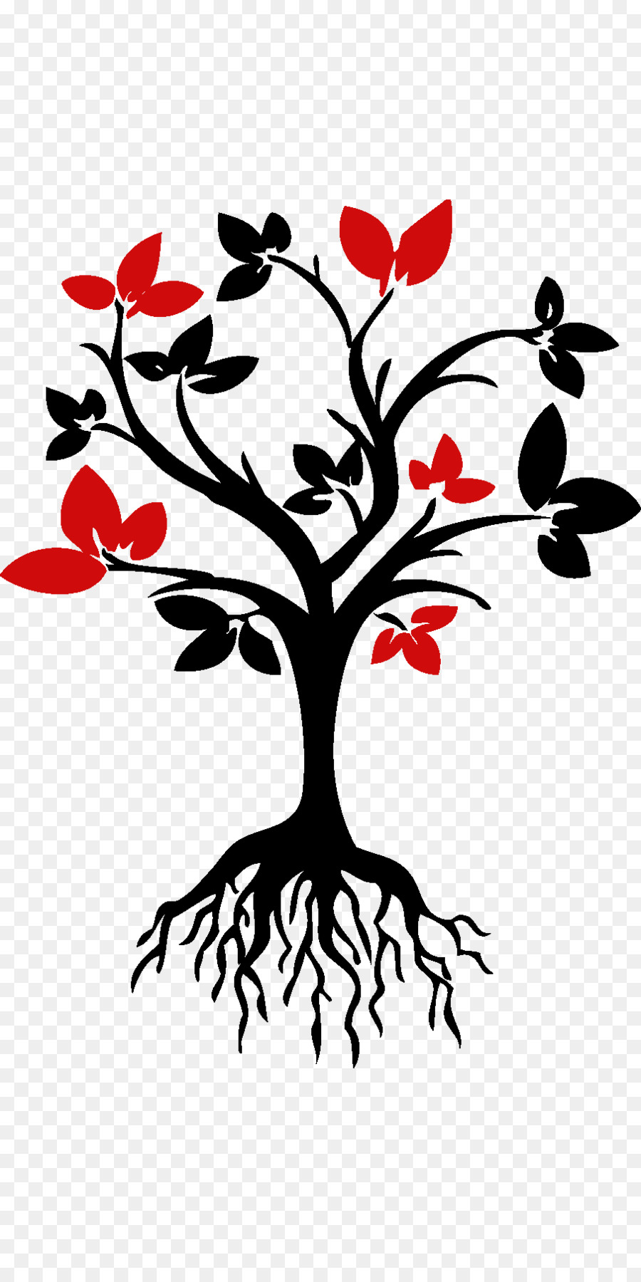 Silueta De Arbol，Naturaleza PNG