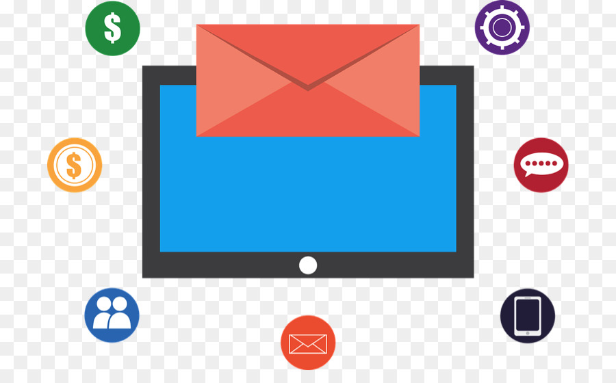 El Marketing Digital，El Email Marketing PNG