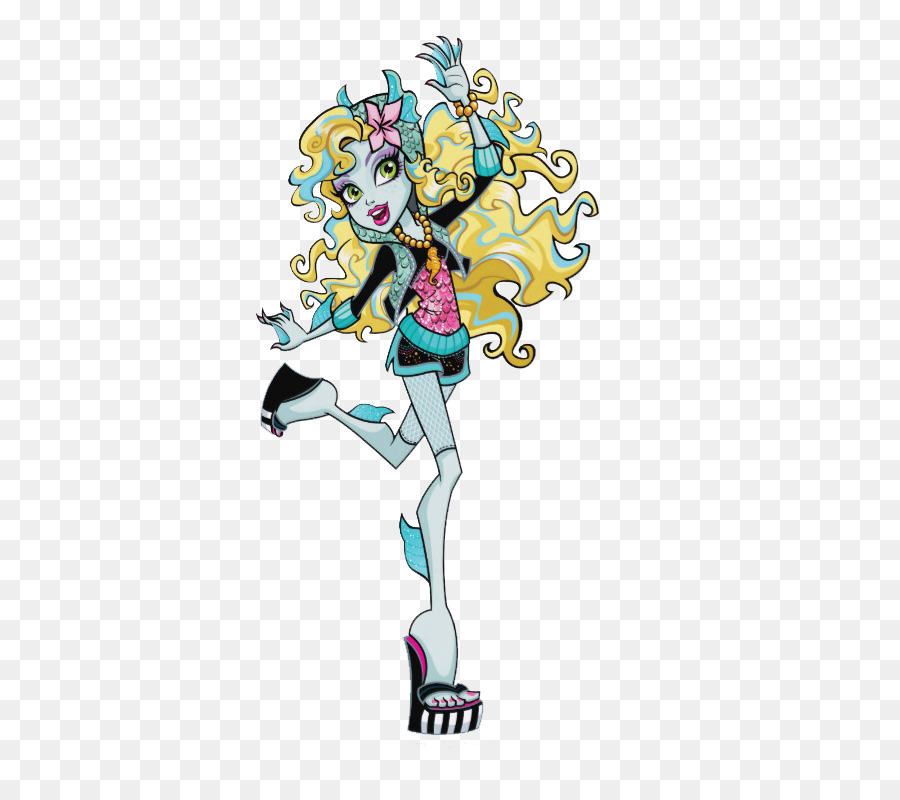 Monster High，Lagoona Blue PNG